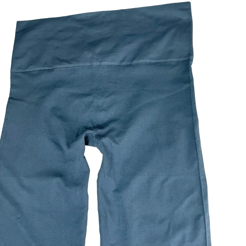 Blanqi Everyday Hipster Support Postpartum Maternity‎ Legging Blue XL
